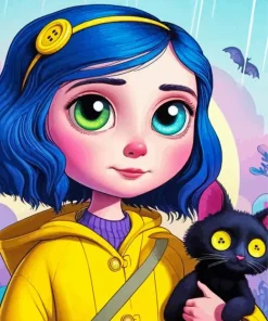 Cute Coraline Diamond Paintings