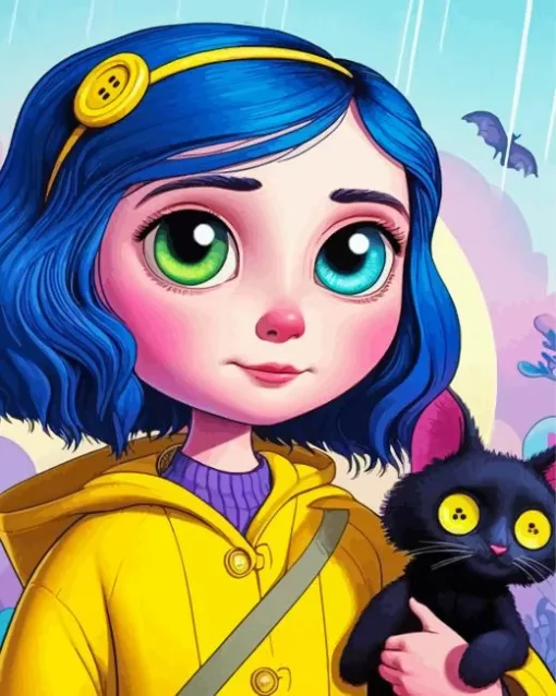 Cute Coraline Diamond Paintings