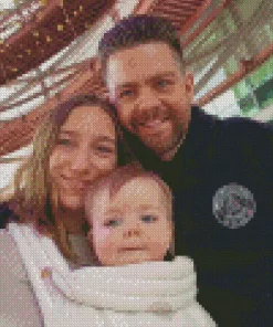 Jack Osbourne and his family Diamond Painting