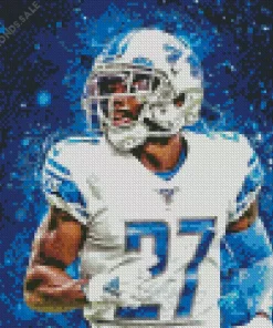 Detroit Lions American Football Diamond Painting