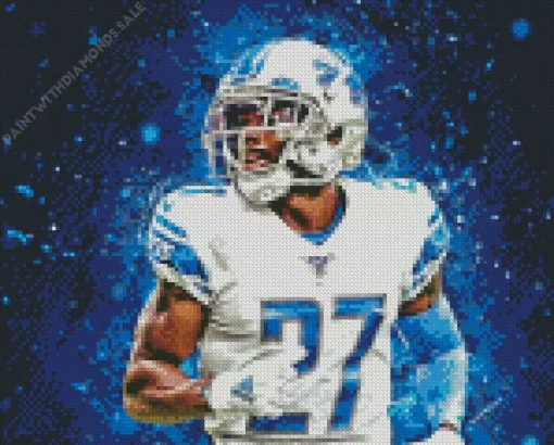 Detroit Lions American Football Diamond Painting