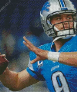 Detroit Lions Football Player Diamond Painting