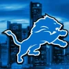 Detroit Lions Logo Art Diamond Painting