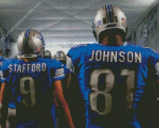 Detroit Lions Football Players Diamond PaintingDetroit Lions Football Players Diamond Painting