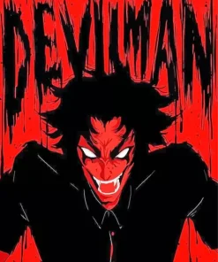 Devilman Crybaby Anime Series Art Diamond Painting