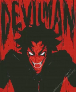 Devilman Crybaby Anime Series Art Diamond Painting