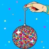 Disco Ball Pop Art Diamond Painting