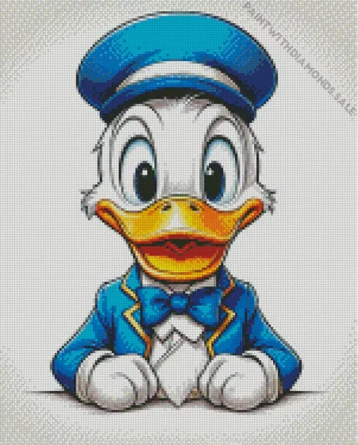 Disney Donald Duck Art Diamond Painting