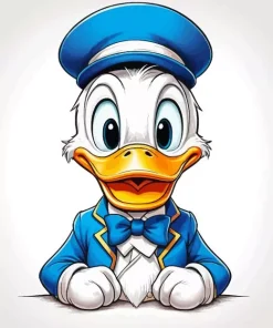 Disney Donald Duck Art Diamond Painting