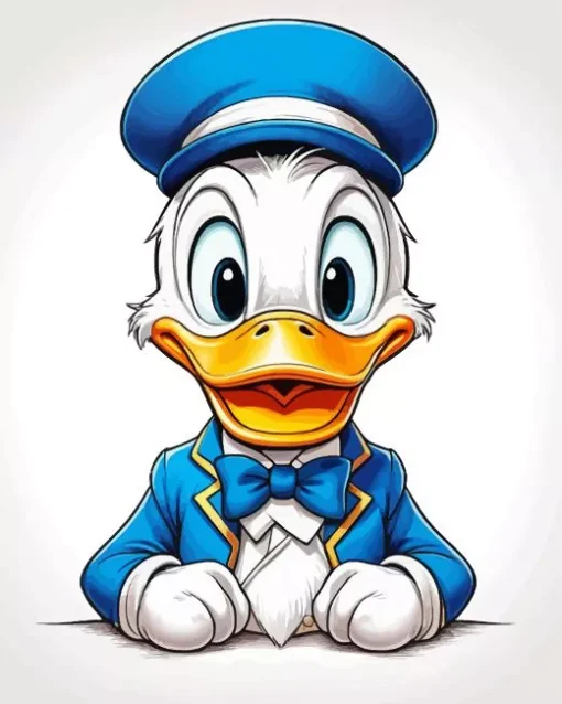 Disney Donald Duck Art Diamond Painting