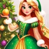 Disney Christmas Princess Diamond Painting