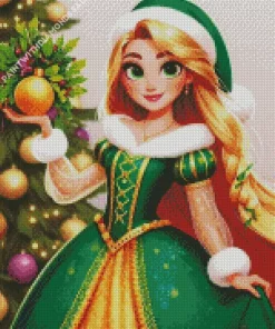 Disney Christmas Princess Diamond Painting