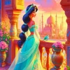 disney princess Jasmine Diamond Paintings