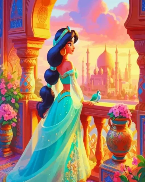 disney princess Jasmine Diamond Paintings