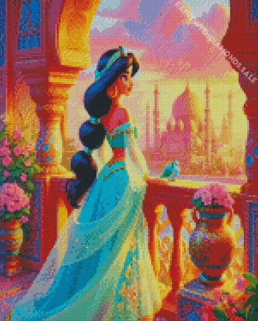 disney princess Jasmine Diamond Paints