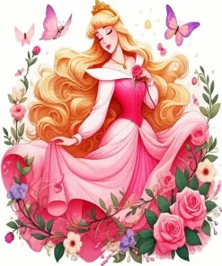 disney princess aurora Diamond Paintings