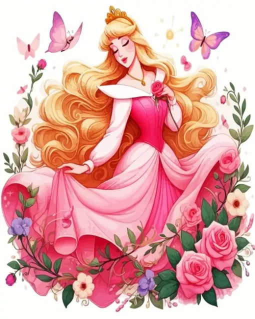 disney princess aurora Diamond Paintings