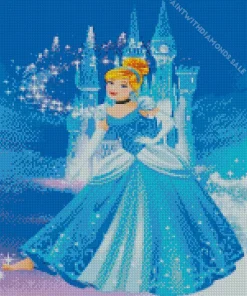 disney princess cinderella Diamond Paints