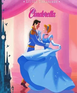 disney princess cinderella with the prince Diamond Paintings