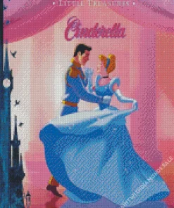 disney princess cinderella with the prince Diamond Paints