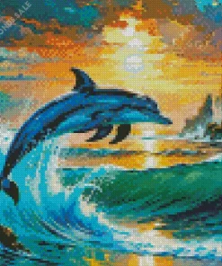 Dolphin Art Diamond Paintings