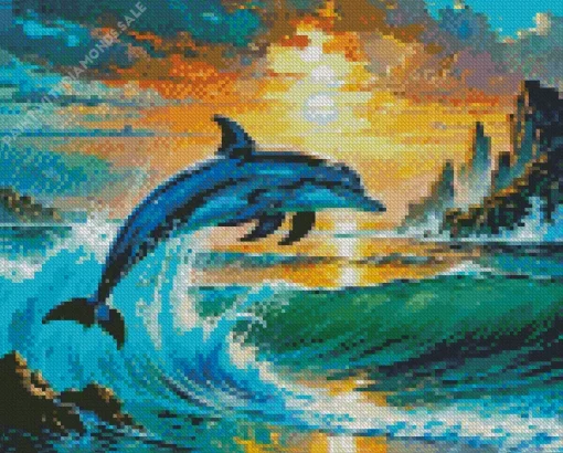 Dolphin Art Diamond Paintings