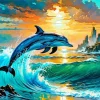 Dolphin Art Diamond Paintings