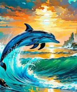 Dolphin Art Diamond Paintings