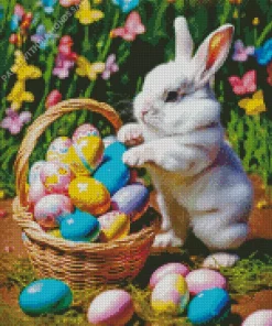 Easter Bunny Diamond Painting