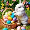 Easter Bunny Diamond Painting