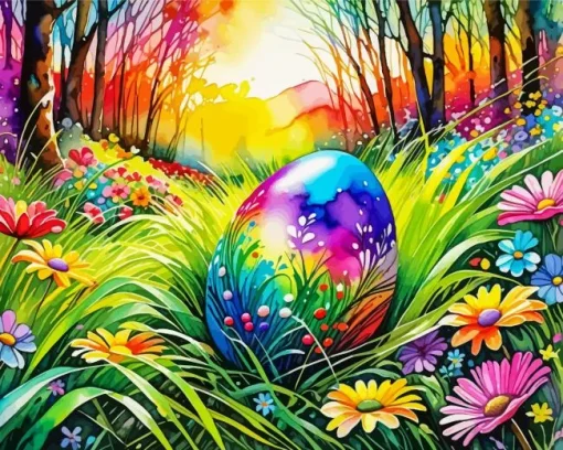 Easter Egg Diamond Painting