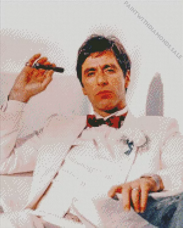 elegant Tony Montana Diamond Paintings Elegant Tony Montana Diamond Painting