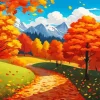 Fall Landscape Diamond Paintings