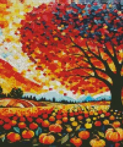 Fall Tree Diamond Paintings