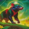 Fantasy Tasmanian Devil Diamond Painting