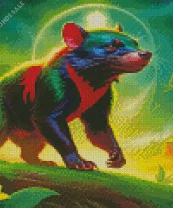 Fantasy Tasmanian Devil Diamond Painting