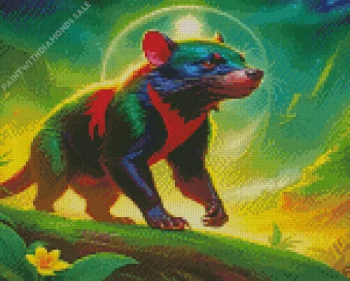 Fantasy Tasmanian Devil Diamond Painting