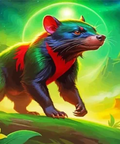 Fantasy Tasmanian Devil Diamond Painting