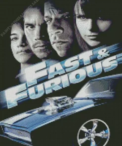 fast and furious poster Diamond Dotz