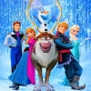 Frozen Disney Characters Diamond Painting