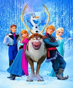 Frozen Disney Characters Diamond Painting