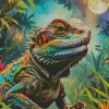 Full Pogona Diamond Painting