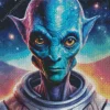 Galaxy Alien Art Diamond Painting