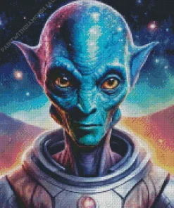 Galaxy Alien Art Diamond Painting