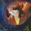 Godzilla VS Kong Gorilla Diamond Painting