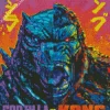 Godzilla VS King Kong Poster Diamond Painting