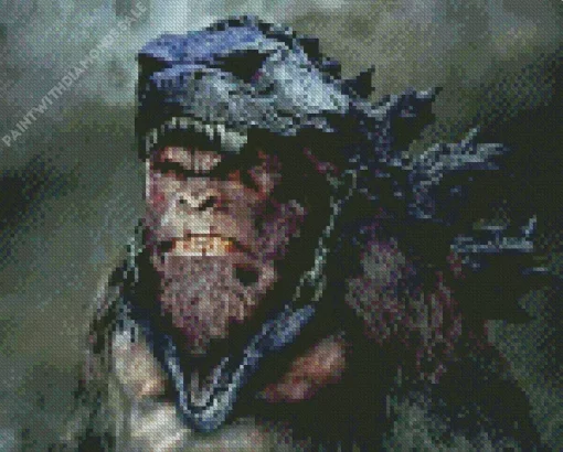 Godzilla VS Kong Diamond Painting