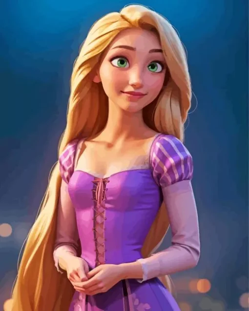 Gorgeous Rapunzel Diamond Painting