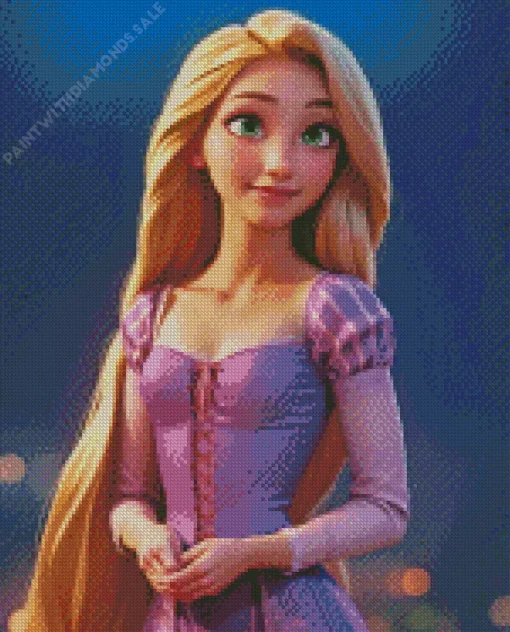 Gorgeous Rapunzel Diamond Painting