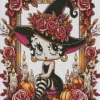 Halloween Betty Boop Diamond Painting